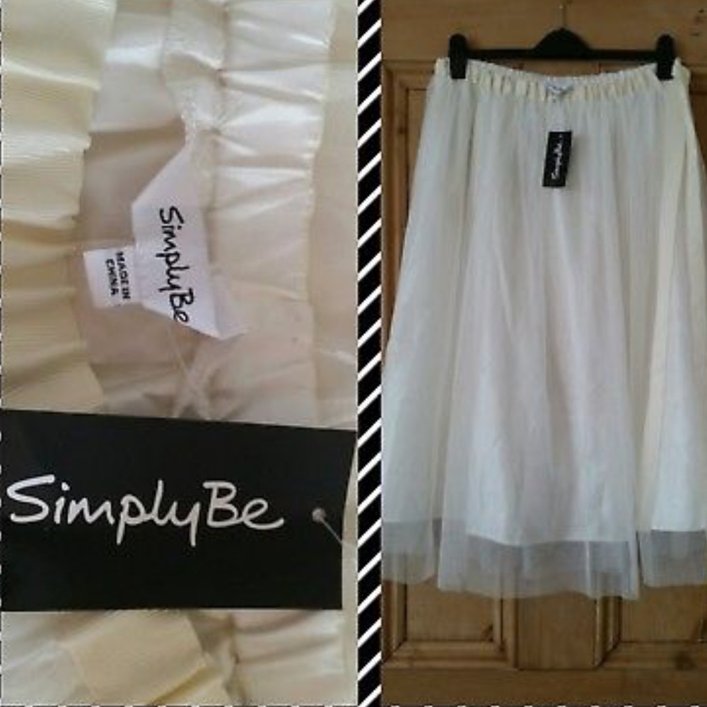 Simply Be Tulle skirt